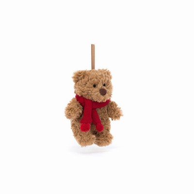 Jellycat Bartholomew Decoration Bear Australia | 142983ACM